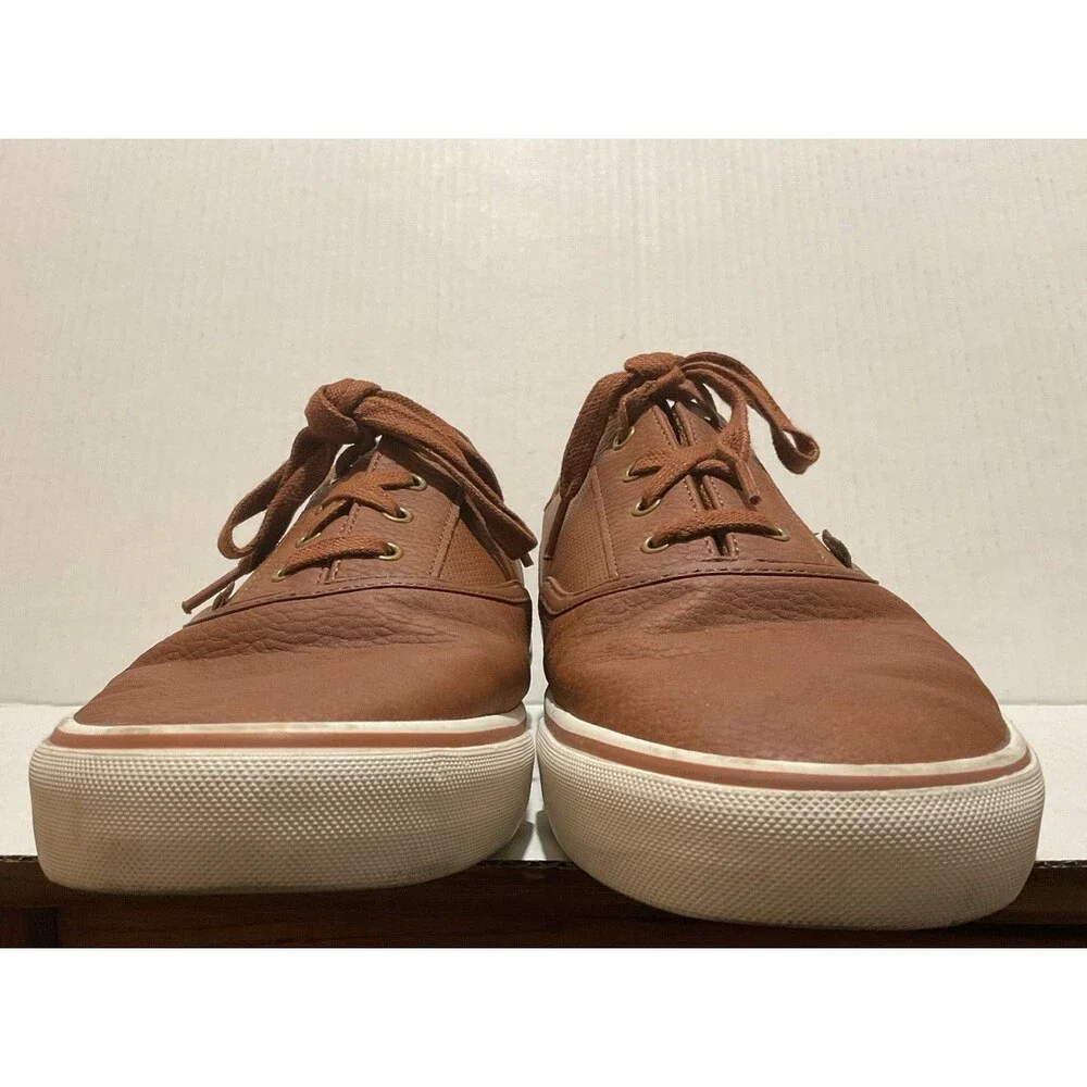 Bass Men’s 12 Brown Faux Leather Shoes Everyday Wear